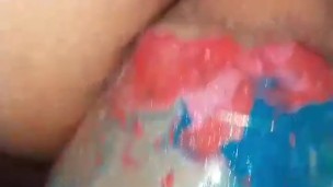 Disfruta mientras le abro su panocha