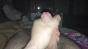 Masturbation with cum