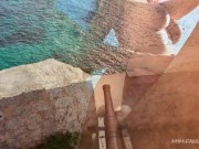 je réalise un fantasme: sexe direct dans un lieu touristique paradisiaque !!! 7/16