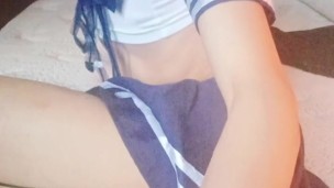 Femboy en cuatro y con faldita