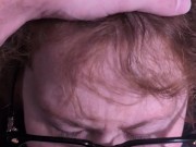 Sucking daddy's dick like a good girl