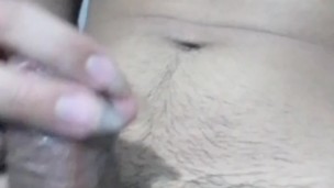 Guy masturbates when he's home alone