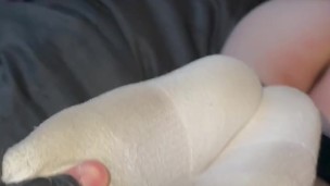 Polish Sneak Master dominates 18 y.o twink Ticklish feet worship smelly socks teen slave bondage
