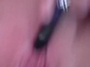 Teasing my pink pussy