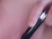 Teasing my pink pussy 14/16