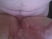 Big White Cock Silding in and out of Brandy pretty Pussy 8/16