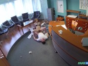 FEET Loving Doctor CUMS TWICE with a Redhead with Great Sexual Skills - Fake Hospital 15/16