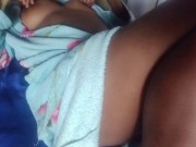 AMATEURE SKYMILE PEE DADDY COCK BEFORE FINGER WET PINK PUSSY CUM