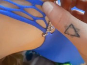 Titty screws on her insanely perfect tits 1/16