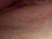 Fucking my stepsis, close up, cum shot/creampie
