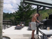 WE HAVE A PARTY AND I END UP FUCKING MY STEPBROTHER'S GIRLFRIEND 2/16