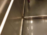 My fastest orgasm ever in a public elevator Dada Deville Real Amateur 11/16