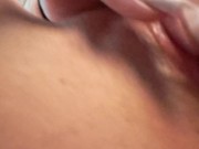 In the car, she sat with her pussy in front of the camera. Pussy close-up 10/16