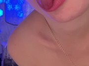 Playing with boobs and lips 16/16