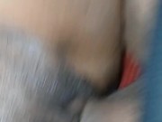 Fucking Black Widow on Halloween and Creampie to Tight Pussy 9/16