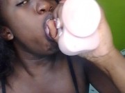 Sucking dildo 4/16