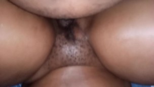 SIDEWAYS QUICKY CREAMPIE. HE KEPT FINGERING MY ASS