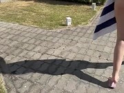 Amando meu biquíni fio dental pra reforçar a marquinha na piscina 5/16