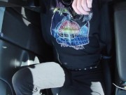 Rachel Lee HH22 Squirting driving down the road! public car squirt 1/16