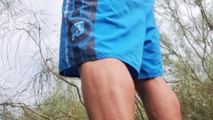 Risky Public Adventure: Huge cock Guy Daring Nature Challenge – Nearly Busted!