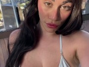 Big Tits, Big Ego – She Loves Her Reflection! 13/16