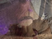 Решил подглядеть за сводной сестричкой пока она ласкала киску, но не смог удержаться и засадил ей 12/16