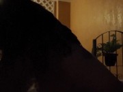 We start in the jacuzzi and she ends up putting it in her ass by herself 1/16