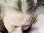 MILF wanted to jerk a load off on her face 5/16