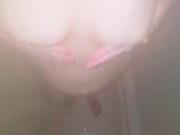 Steamy piss shower 7/16