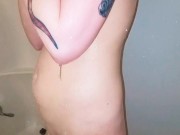 Steamy piss shower 9/16