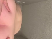 Hot blonde riding hard and sensually a 21 cm cock 14/16