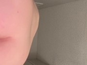 Hot blonde riding hard and sensually a 21 cm cock 15/16