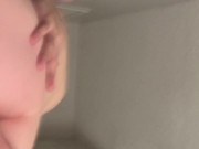 Hot blonde riding hard and sensually a 21 cm cock 16/16