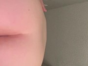 Hot blonde riding hard and sensually a 21 cm cock 8/16