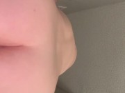 Hot blonde riding hard and sensually a 21 cm cock 9/16