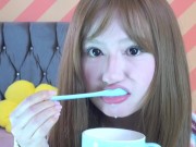 Surprise! I found a magic spoon in my sister's bedroom. Now I can enjoy the milk her boyfriend has 16/16