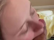 You like the way I blow daddy? 3/16