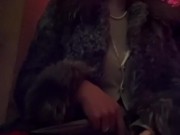 Hot blonde milf was caught by a horny waiter while touching her wet pussy under the table onlyfans 7/16