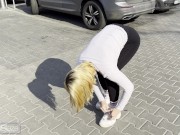 Za pieniądze kupiłem sex z 18-letnią nieznajomą dziewczyną z dużym tyłkiem - POLSKIE PORNO 1/16