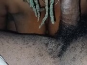 BIG TITTY EBONY FREAK WAS SHY AT FIRST UNTIL FAT DICK GOT IN HER MOUTH!!!!!!! 4/16