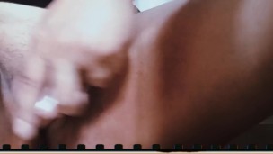 Playing with my dildo