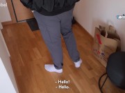 The cutie fucked the delivery guy and he didn't even charge her for the delivery… 16/16