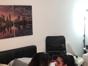 I have sex with my hot girlfriend in a hotel in the city. 14/16