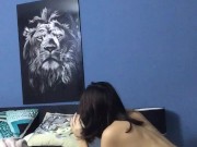 My girlfriend asks me to cum inside her while I fuck her pussy. 5/16