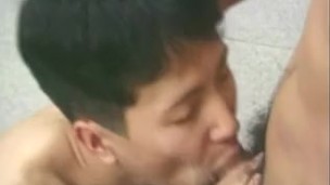 Three Japanese Dicks Breed Tiny Twink In Orgy Party