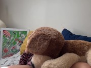 CHUBBY GIRL HUMPS TEDDY 4/16