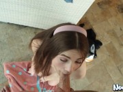 A Dip In Her Pool  - Pup Juniper Ren Hardcore NEW NOOKIES VIDEO 9/16