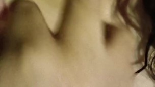 BBW Big Tits and Mouth Licking