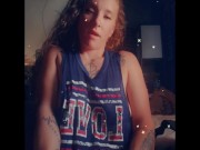 Sexy Creamy Big Titty Masturbating with Vibrator 8/16