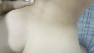 Me follo a mi novia de perrito antes de que se vaya de viaje